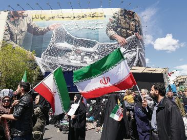 La ciudadanía iraní mantiene el apoyo a su Gobierno, pese a las amenazas de Donald Trump. AFP