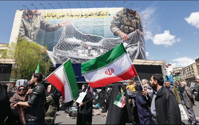 La ciudadanía iraní mantiene el apoyo a su Gobierno, pese a las amenazas de Donald Trump. AFP