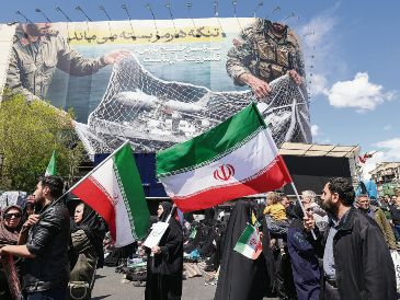 La ciudadanía iraní mantiene el apoyo a su Gobierno, pese a las amenazas de Donald Trump. AFP