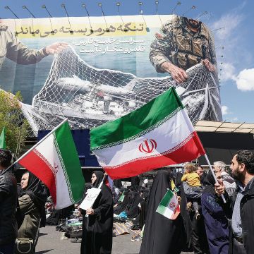 La ciudadanía iraní mantiene el apoyo a su Gobierno, pese a las amenazas de Donald Trump. AFP