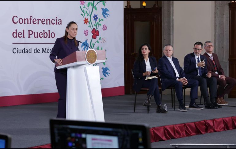 La Gobernante mexicana reiteró que la colaboración con Estados Unidos debe mantenerse bajo el principio de coordinación, intercambio de información y respeto territorial. SUN/F. Rojas