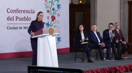 La Gobernante mexicana reiteró que la colaboración con Estados Unidos debe mantenerse bajo el principio de coordinación, intercambio de información y respeto territorial. SUN/F. Rojas
