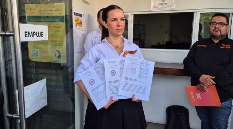 La emecista espera que el IEPC atienda la petición, al acusar que incluso ciudadanos han clausurado pintas en bardas de los señalados. EL INFORMADOR/M. Hernández