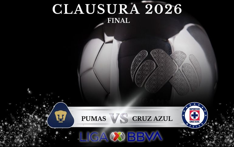 La Liga MX dio a conocer los horarios oficiales para la Gran Final del Torneo Clausura 2026, serie en que Cruz Azul y Pumas buscarán quedarse con el título del futbol mexicano. ESPECIAL / IMAGO7 y CANVA
