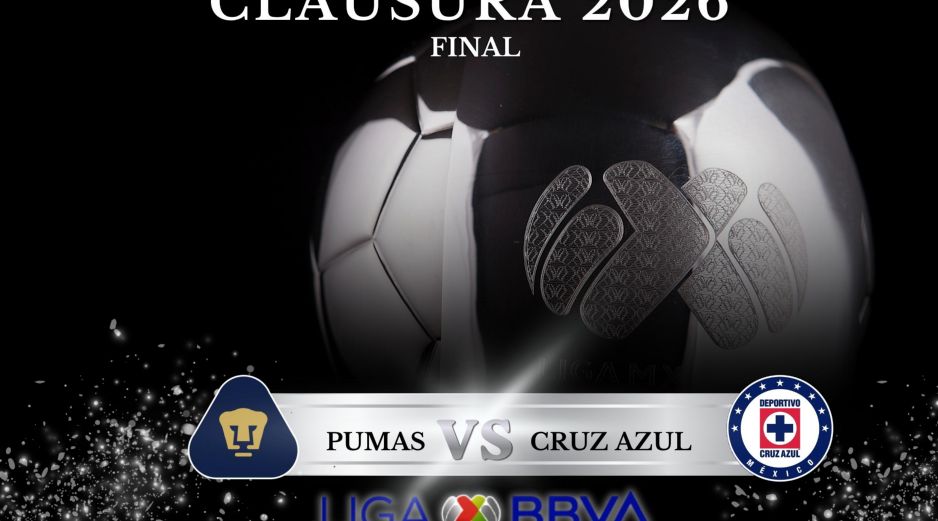 La Liga MX dio a conocer los horarios oficiales para la Gran Final del Torneo Clausura 2026, serie en la que Cruz Azul y Pumas buscarán quedarse con el título del futbol mexicano. ESPECIAL / IMAGO7 y CANVA