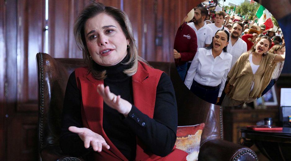 Maru Campos dio sus primeras declaraciones tras la marcha del sábado que congregó a simpatizantes de Morena en su contra. SUN / ARCHIVO / ESPECIAL / FACEBOOK Ariadna Montiel