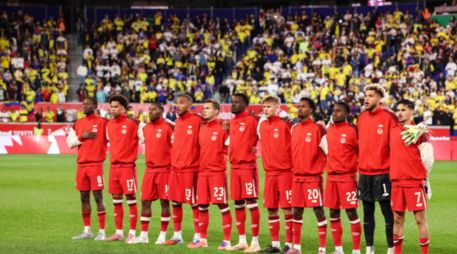 La Selección Canadiense, ubicada en el Grupo B, todavía persigue su primera victoria en una Copa del Mundo. AFP/ C. TRIBALLEAU
