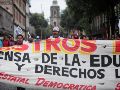 Las protestas de la CNTE coincidirán con los preparativos del Mundial 2026 y el Fan Fest de la FIFA. EFE/ARCHIVO