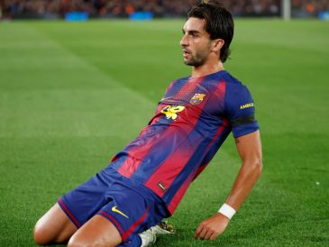 El FC Barcelona llega a esta última fecha con el título de LaLiga ya asegurado, tras una campaña dominante bajo la dirección de Hansi Flick. EFE.