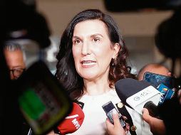 Kenia López Rabadán, presidenta de la Mesa Directiva de la Cámara de Diputados. ESPECIAL