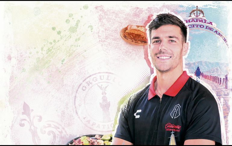 Róber Pier. El futbolista español llegó al Atlas en el verano de 2025 y desde entonces ha podido recorrer los rincones más importantes de la ciudad. EL INFORMADOR/D. Ávalos