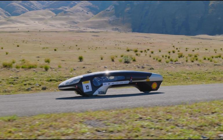 El Supermileage fue diseñado por estudiantes de la Universidad Brigham Young para la Shell Eco-marathon. X/BYU