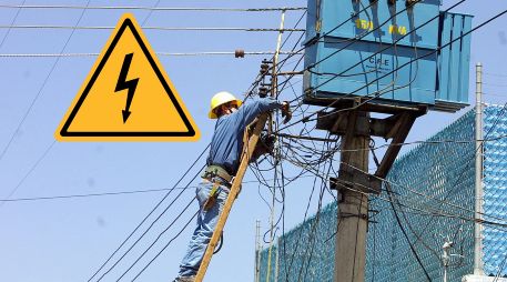 Cuadrillas de la Comisión Federal de Electricidad realizarán trabajos de mantenimiento con líneas desenergizadas en Cajititlán, Tlajomulco de Zúñiga. ESPECIAL / EL INFORMADOR y CANVA