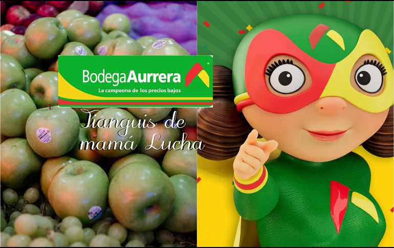 El Tianguis de Frutas y Verduras de Bodega Aurrera permite que las ofertas semanales duren por varios días. EL INFORMADOR / ARCHIVO / ESPECIAL / FACEBOOK Bodega Aurrrera