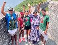 En sus redes sociales, la Embajada de China en México felicitó a los cinco atletas mexicanos que consiguieron medallas en el Maratón de la Gran Muralla China. X / @EmbChinaMex