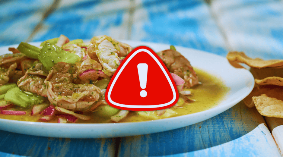 Preparaciones muy populares como el ceviche, los aguachiles o los cócteles crudos son un verdadero caldo de cultivo para microorganismos peligrosos si no se mantienen a una temperatura estricta. ESPECIAL / CANVA