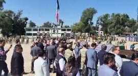 Destrucción de armamento en la Décimo Quinta Zona Militar. EL INFORMADOR / O. González