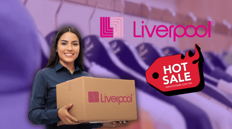 Por el Hot Sale 2026, durante varios días consecutivos, Liverpool ofrecerá rebajas atractivas. ESPECIAL/Liverpool/Canva