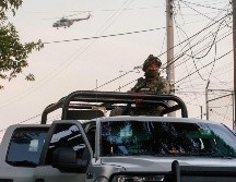 Las autoridades continúan con las investigaciones en torno al inmueble cateado, mientras la zona permanece bajo vigilancia federal. EL INFORMADOR/ARCHIVO