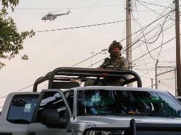 Las autoridades continúan con las investigaciones en torno al inmueble cateado, mientras la zona permanece bajo vigilancia federal. EL INFORMADOR/ARCHIVO