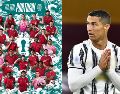 Cristiano Ronaldo será parte de una prestigiosa lista de jugadores que han disputado seis Mundiales de la FIFA, como lo serán Lionel Messi y Guillermo Ochoa. AFP / ARCHIVO / X / @selecaoportugal