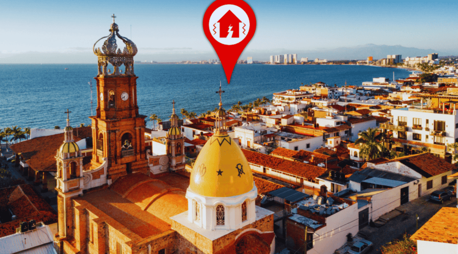 Un temblor sorprendió a algunos habitantes y turistas de Puerto Vallarta. ESPECIAL / CANVA