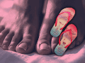 Identificar el momento exacto para desechar unas chanclas requiere una inspección visual periódica y minuciosa de su estructura general. ESPECIAL/Canva/Unsplash