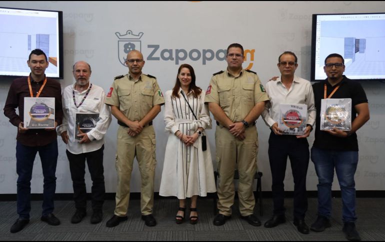 La estrategia municipal contempla capacitación constante y actualización en materia de protección civil. CORTESÍA/GOBIERNO DE ZAPOPAN