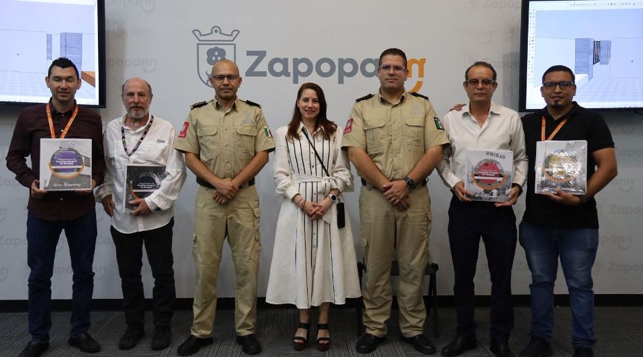 La estrategia municipal contempla capacitación constante y actualización en materia de protección civil. CORTESÍA/GOBIERNO DE ZAPOPAN