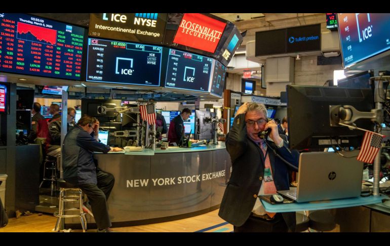 Gigantes tecnológicos como Nvidia, Amazon, Alphabet y Broadcom registraron pérdidas hoy. AFP/ARCHIVO