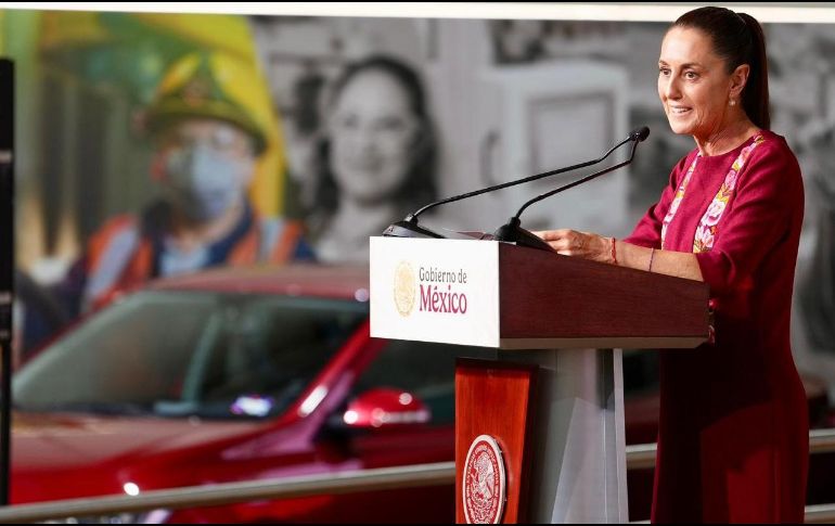Sheinbaum pidió a las armadoras mantener y ampliar sus operaciones dentro del país. SUN/PRESIDENCIA