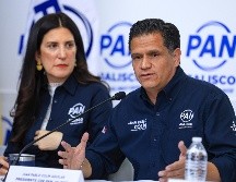 El dirigente del PAN criticó la constante presencia de funcionarios emecistas en redes sociales y fotografías oficiales, al considerar que representa “un insulto al intelecto del electorado jalisciense”. EL INFORMADOR / J. ACOSTA