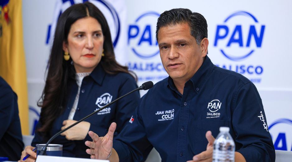 El dirigente del PAN criticó la constante presencia de funcionarios emecistas en redes sociales y fotografías oficiales, al considerar que representa “un insulto al intelecto del electorado jalisciense”. EL INFORMADOR / J. ACOSTA