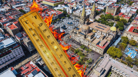 Los expertos en meteorología advierten que la temperatura más alta y peligrosa en Guadalajara se registrará puntualmente entre las 14:00 y las 16:00 horas. EL INFORMADOR / A. Navarro