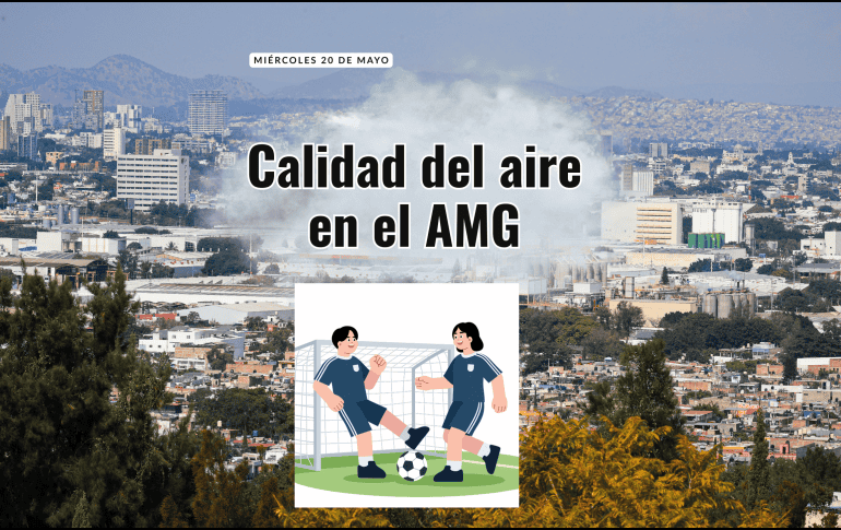 La mañana de este miércoles 20 de mayo en el AMG se registra buena calidad del aire en Atemajac con 11 puntos IMECA. EL INFORMADOR / ARCHIVO
