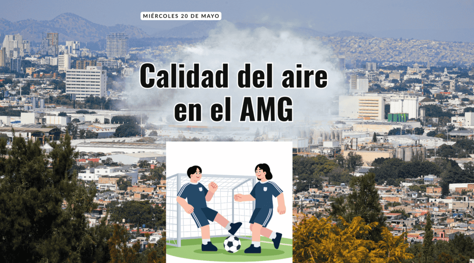 La mañana de este miércoles 20 de mayo en el AMG se registra buena calidad del aire en Atemajac con 11 puntos IMECA. EL INFORMADOR / ARCHIVO