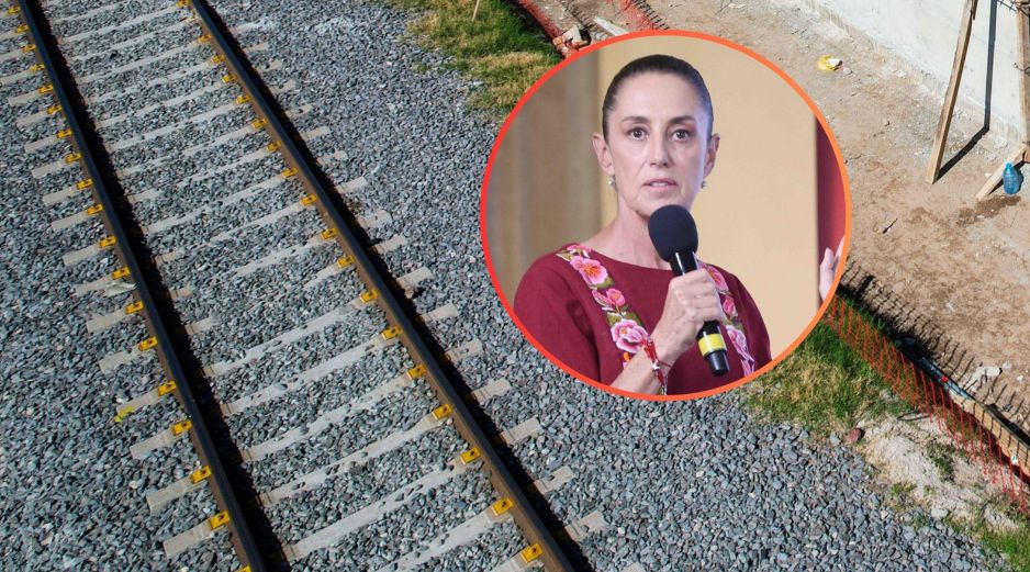 Sheinbaum afirmó que durante su sexenio construirá al menos 2 mil 377 kilómetros de vías férreas públicas en México. EL INFORMADOR / SUN / ARCHIVO
