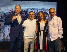David McGrath, Moisés Hernández, Gaby Castañeda y Carlos Wolstein. GENTE BIEN JALISCO / Revista del 22 de mayo 2026