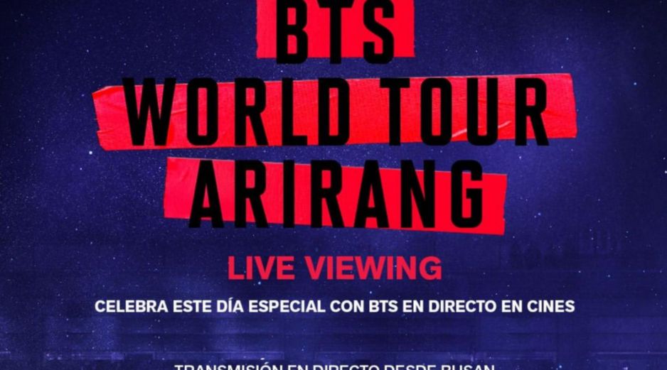 Las funciones especiales de “Arirang” en Cinépolis y Cinemex volverán a reunir a cientos de seguidores de BTS en distintas ciudades del país. INSTAGRAM/@cinemex
