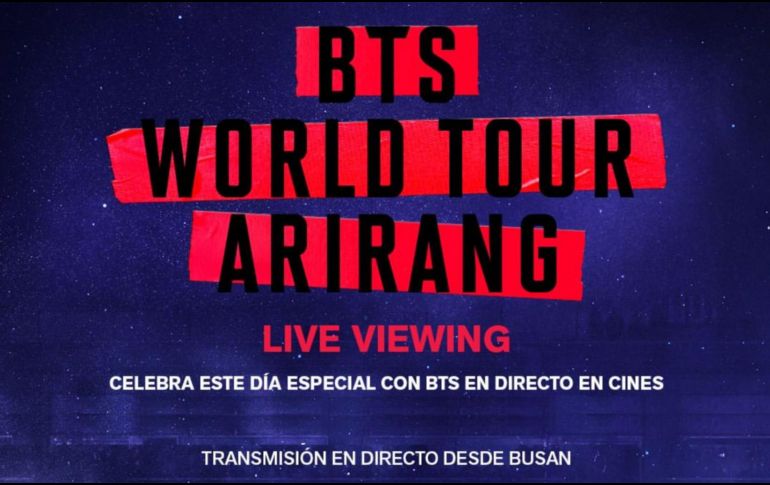 Las funciones especiales de “Arirang” en Cinépolis y Cinemex volverán a reunir a cientos de seguidores de BTS en distintas ciudades del país. INSTAGRAM/@cinemex