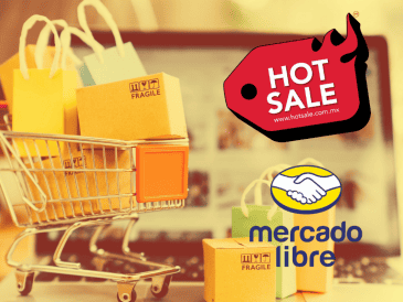 Mercado Libre, una de las plataformas líderes en la región, prepara su infraestructura digital para iniciar el Hot Sale 2026. ESPECIAL/Canva