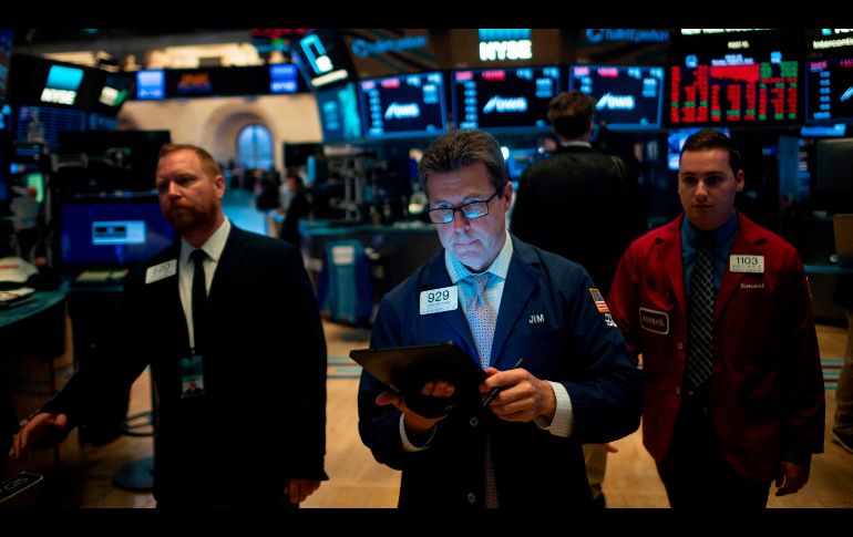 La Bolsa de Nueva York tuvo un importante respiro luego de varias jornadas con pérdidas o con cierres mixtos. AFP/ARCHIVO
