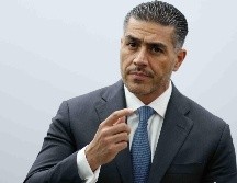 Omar García Harfuch ofreció una conferencia de prensa para hablar de los resultados de la Operación Enjambre. SUN/D. Sánchez