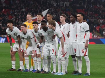 Inglaterra llega al Mundial 2026 con paso perfecto en eliminatorias y la ilusión de terminar con seis décadas sin título. AFP/ ARCHIVO.