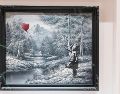 La obra de Banksy fue vendida por 17.9 millones de dólares, en Nueva York. EFE