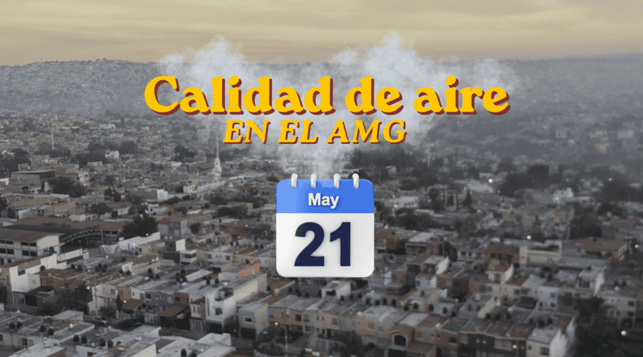 La mañana de este jueves 21 de mayo en el AMG se registra buena calidad del aire en Atemajac con 54 puntos IMECA. EL INFORMADOR / ARCHIVO