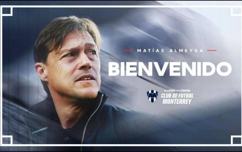 Matías Almeyda tendrá un reto importante con Monterrey, equipo que busca dejar atrás un semestre decepcionante en el que no logró clasificarse a la Liguilla. ESPECIAL / Rayados de Monterrey