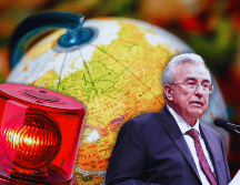 A Sheinbaum se le cuestionó si tiene información sobre si alguno de los acusados por Estados Unidos ha salido del país. FACEBOOK / Rubén Rocha Moya / ESPECIAL / CANVA