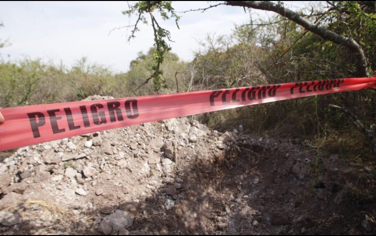 De acuerdo con Amnistía Internacional,  la plataforma ciudadana de fosas clandestinas reportó al menos 5 mil fosas encontradas en el periodo de 2006 a 2024. EL INFORMADOR/ ARCHIVO