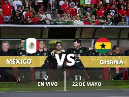Javier Aguirre, director técnico de la Selección Mexicana, evaluará el estado físico y ritmo de juego de sus seleccionados en el duelo amistoso frente a Ghana. ESPECIAL / IMAGO7 y CANVA